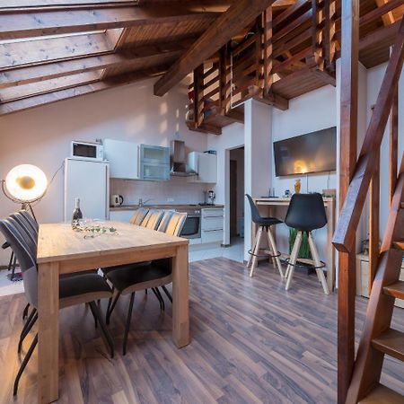 Vila Bovec Sky Mansard Apartment Esterno foto